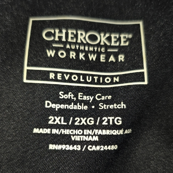 Cherokee Women's Warm Up Scrub Jacket - Picture 5 of 5